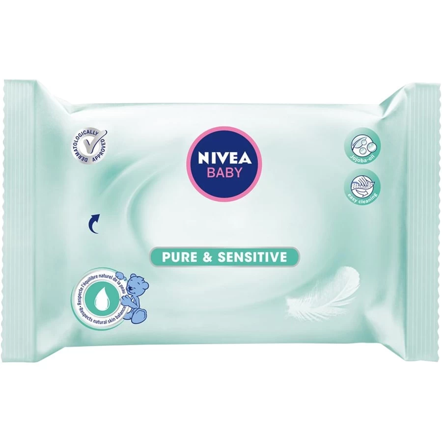 Baby Care Pure & Sensitive – Lingettes De Nivea