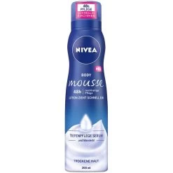 Lotion Pour Le Corps Et Lait Mousse Corporelle Soin Riche De Nivea