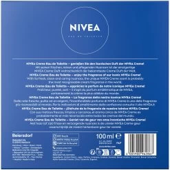Parfums Pour Femmes Eau De Toilette Spray Cream De Nivea -Soins Et Beauté Nivea Damenduefte Cream Eau de Toilette Spray 121847x3 3