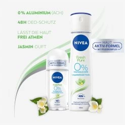 Déodorant Fresh Pure Deodorant Roll-On De Nivea -Soins Et Beauté Nivea Deodorant Fresh Pure Deodorant Roll On 70995x2 11