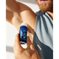 Déodorant Dry Active Anti-Transpirant Roll-On Nivea Men De Nivea -Soins Et Beauté Nivea Deodorant Nivea Men Dry Active Anti Transpirant Roll On 111904x3 3
