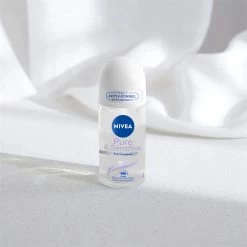 Déodorant Roll-on Anti-transpirant Sensitive & Pure De Nivea -Soins Et Beauté Nivea Deodorant Sensitive Pure Anti Transpirant Roll On 71012x4 13