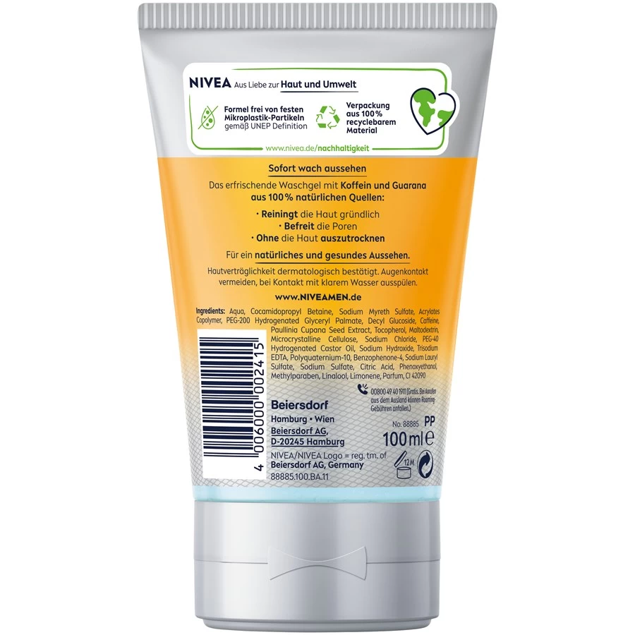 Soin Du Visage Gel Nettoyant Active Energy Nivea Men De Nivea 4 Soin Du Visage Gel Nettoyant Active Energy Nivea Men De Nivea – Image 2