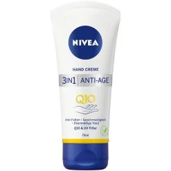 Crème Pour Les Mains Et Savon Crème Mains 3 En 1 Anti-âge Q10 De Nivea