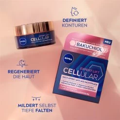 Night Care Hyaluron Cellular Filler Elasticité & Contour Hyaluron Cellular Filler – Élasticité Et Contour De Nivea -Soins Et Beauté Nivea Nachtpflege Hyaluron Cellular Filler Elastizitaet und Kontur Festigende Nachtpflege 81610x2 3
