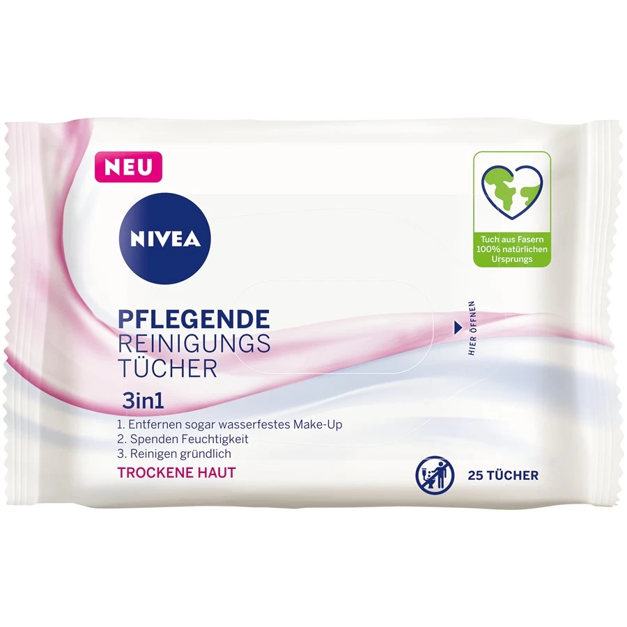 Nettoyage Soin 3 En 1 Lingettes Nettoyantes De Nivea 3 Nettoyage Soin 3 En 1 Lingettes Nettoyantes De Nivea