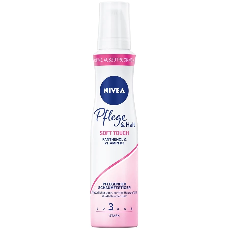 Styling Mousse Coiffante Hydratante Soin & Tenue Soft Touch Fixation Forte De Nivea 3 Styling Mousse Coiffante Hydratante Soin & Tenue Soft Touch Fixation Forte De Nivea