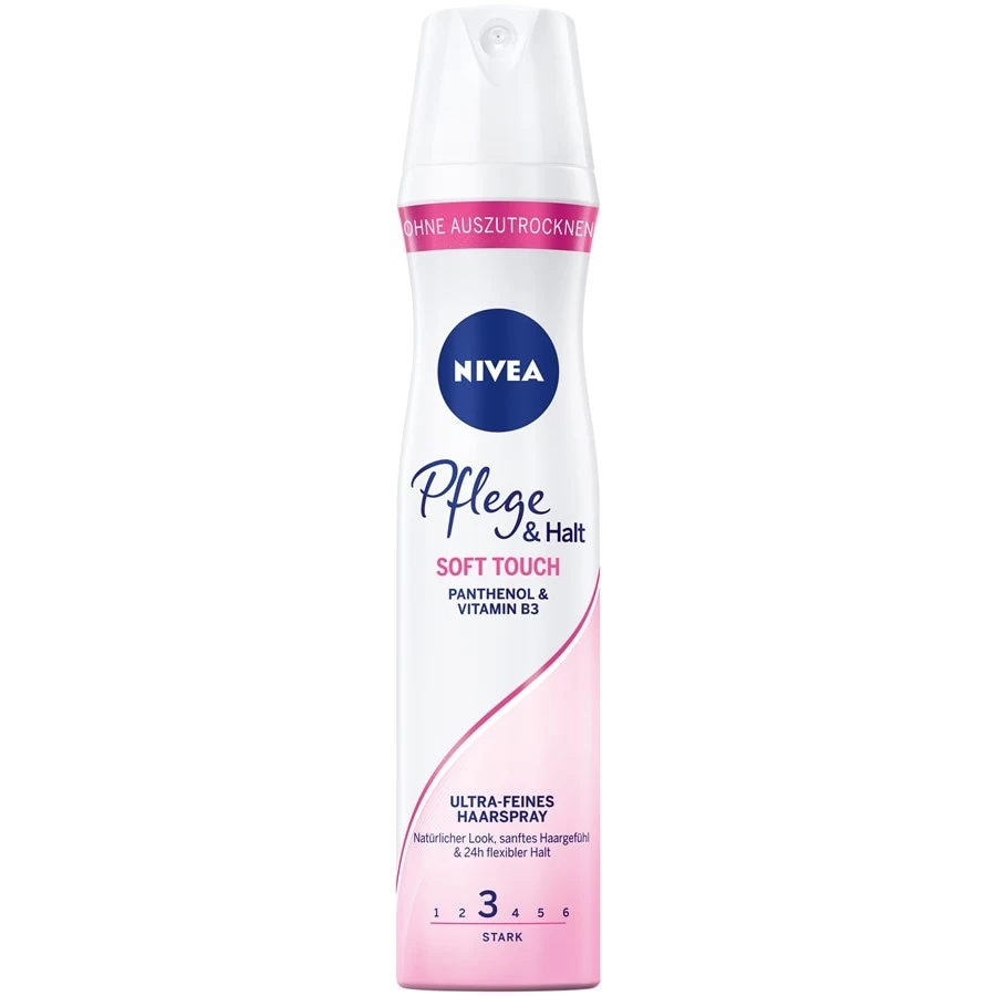 Styling Spray Coiffant Ultra Fin Soin & Tenue Soft Touch Fixation Forte De Nivea 3 Styling Spray Coiffant Ultra Fin Soin & Tenue Soft Touch Fixation Forte De Nivea