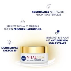 Day Care Soin De Jour Protecteur FPS 30 Vital Soja Anti-Age De Nivea -Soins Et Beauté Nivea Tagespflege Anti Age Schuetzende Tagespflege LSF 30 71235x2 5