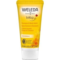 Pregnancy And Baby Care Crème Lavante Corps & Cheveux Au Calendula Pour Bébé De Weleda