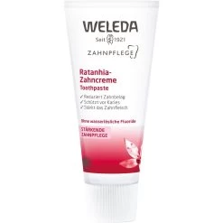Teeth And Mouth Care Ratanhia Toothpaste De Weleda
